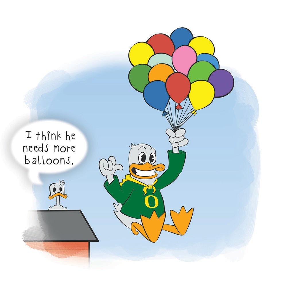 The Duck, A Duck from Oregon Tries to Fly!, 9781733430401, Mascot Books, Juvenile Fiction, Books